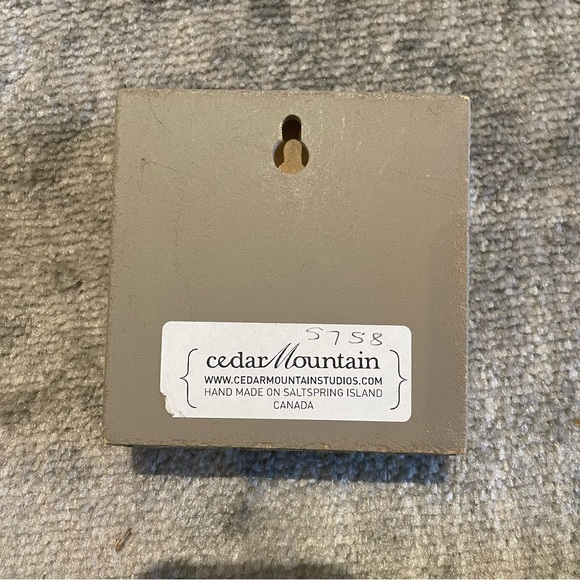 Cedar mountain block art set of 6 - Picture 2 of 7